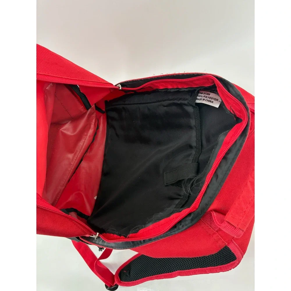 Swisher‎ Sweets Artist Project Backpack Red Canvas Embroidered Promo Bag Pocket